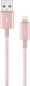 Kabel USB Moshi USB-A - Lightning 1.2 m Złoty (34655-uniw) 1