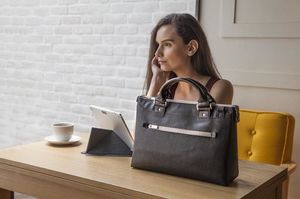 Torba Moshi Moshi Urbana Mini - Torba iPad Pro 9.7/ iPad Air 2 / MacBook 12 (Metro Black) uniwersalny 19