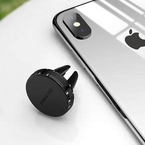 Borofone Borofone - uchwyt samochodowy magnetyczny na kratkę, aluminium, czarny uniwersalny 3