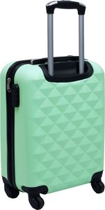vidaXL Twarda mała walizka na kółkach miętowa 4