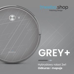 Robot sprzątający neebo Grey+ Hakii Flex 7