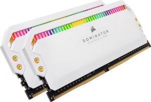 Pamięć Corsair Dominator Platinum RGB, DDR4, 16 GB, 3200MHz, CL16 (CMT16GX4M2C3200C16W) 3