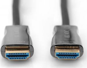 Kabel Digitus HDMI - HDMI 15m czarny (AK-330125-150-S) 3