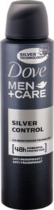 Dove  Purškiamas antiperspirantas Dove Men + Care 48h Silver Control vyrams 150 ml 1