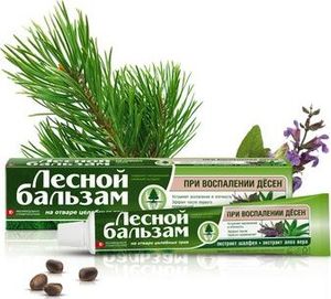Lesnoi Balzam Pasta do zębów z ekstraktami z szałwii i aloesu 75ml 2
