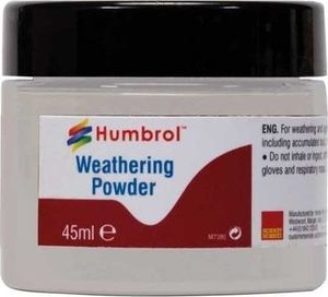 Humbrol Pigment White 45 ml. Humbrol Weathering Powder uniwersalny 1