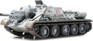 Artitec Radzieckie Działo Samobieżne SU 122 zima gotowy model H0 (15500) 1