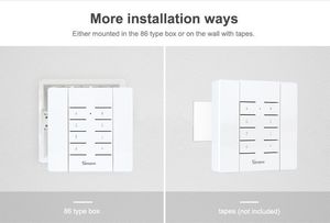 Sonoff Sonoff RM433-BASE 8 mygtukų pultelio (Sonoff RM433 RF) laikiklis 4
