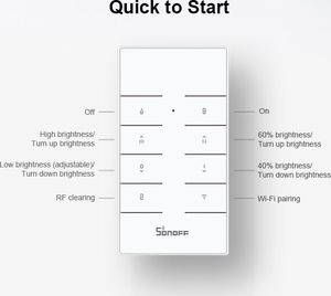Sonoff Išmanusis šviesos intensyvumo reguliatorius Sonoff D1 14