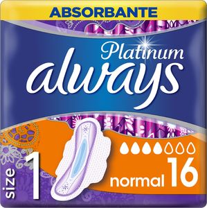 Always Podpaski higieniczne Platinum Normal 16szt. 1