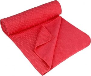 Avento Avento Antypoślizgowy ręcznik do jogi Aura, różowy (425734) 1