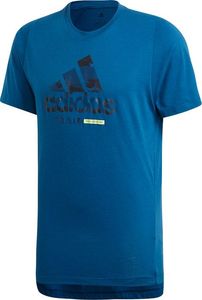 Adidas Koszulka męska Freelift Tee Logo T-shirt niebieska r. M (DV2497) 1