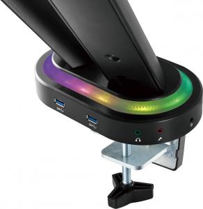 NanoRS Uchwyt biurkowy na 2 monitory 17" - 32" (RS887) 3