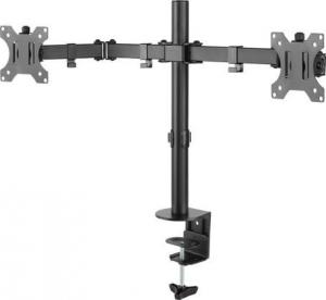 Maclean Uchwyt biurkowy na 2 monitory 17" - 32" (MC-884) 2