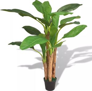 vidaXL VidaXL Sztuczne drzewko bananowe z doniczką, 175 cm, zielone 1
