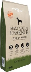 vidaXL VidaXL Sucha karma dla psów Maxi Adult Essence Beef Chicken, 15 kg 1