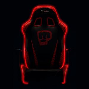 Fotel Clutch Chairz Throttle Series “PewDiePie” LED Edition czerwony (THPDP-LED-1) 2