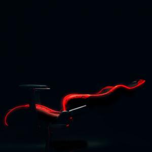 Fotel Clutch Chairz Throttle Series “PewDiePie” LED Edition czerwony (THPDP-LED-1) 5