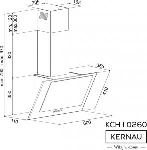 Okap Kernau KCH I 0260 B 5