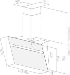 Okap Samsung NK36M7070VS 2