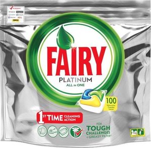 Fairy Tabletki do zmywarki Fairy All in One 100 szt Lemo 1