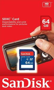 Karta SanDisk SDXC 64 GB Class 4 1