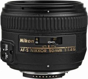 Obiektyw Nikon Nikkor Nikon F 50 mm F/1.4 AF-S G 1