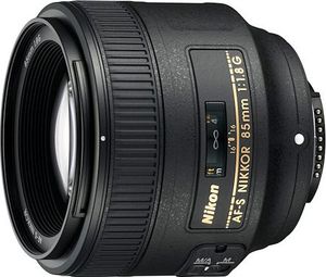 Obiektyw Nikon Nikkor Nikon F 85 mm F/1.8 AF-S G 1