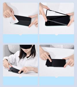 Baseus Baseus folia ochronna 3D na cały ekran 0,25 mm filtr Privacy Anti-spy do iPhone 11 / iPhone XR czarny (SGAPIPH61S-HC01) 17