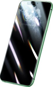 Baseus Baseus folia ochronna 3D na cały ekran 0,25 mm filtr Privacy Anti-spy do iPhone 11 / iPhone XR czarny (SGAPIPH61S-HC01) 2