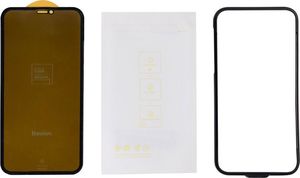 Baseus Baseus folia ochronna 3D na cały ekran 0,25 mm filtr Privacy Anti-spy do iPhone 11 / iPhone XR czarny (SGAPIPH61S-HC01) 6
