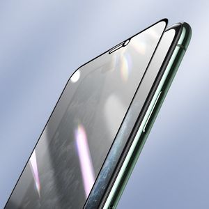 Baseus Baseus folia ochronna 3D na cały ekran 0,25 mm filtr Privacy Anti-spy do iPhone 11 / iPhone XR czarny (SGAPIPH61S-HC01) 9