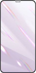 Baseus Baseus folia ochronna 3D na cały ekran 0,25 mm filtr Anti-blue Light do iPhone 11 / iPhone XR czarny (SGAPIPH61S-HB01) 4