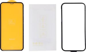 Baseus Baseus folia ochronna 3D z ramką na cały ekran 0,25 mm do iPhone 11 / iPhone XR czarny (SGAPIPH61S-HA01) 6