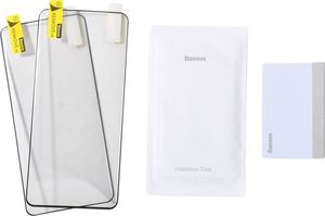 Baseus Baseus 2x folia ochronna 3D na cały ekran 0,15 mm do Samsung Galaxy S20 Ultra czarny (SGSAS20U-KR01) 5