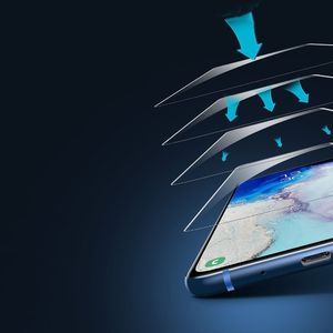 Baseus Baseus 2x szkło hartowane UV 3D na cały ekran 0,25 mm lampa klej UV do Samsung Galaxy S20 Ultra (SGSAS20U-UV02) 11