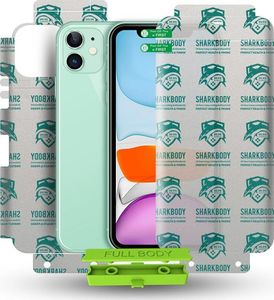 Hurtel Shark Full Body Film antybakteryjna samoregenerująca się folia ochronna na cały telefon (przód + tył) iPhone XS / iPhone X 11
