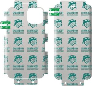 Hurtel Shark Full Body Film antybakteryjna samoregenerująca się folia ochronna na cały telefon (przód + tył) iPhone XS / iPhone X 13