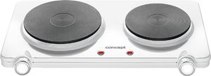 Płyta wolnostojąca Concept VE-3025 Kuchenka elektryczna dwupalnikowa 2250 W 2