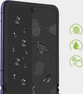 Ringke Ringke Invisible Defender 2x folia ochronna na cały ekran i boki telefonu TPU Samsung Galaxy Z Flip - case friendly (IDSG0009) 11