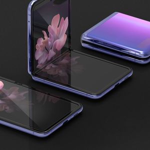 Ringke Ringke Invisible Defender 2x folia ochronna na cały ekran i boki telefonu TPU Samsung Galaxy Z Flip - case friendly (IDSG0009) 13