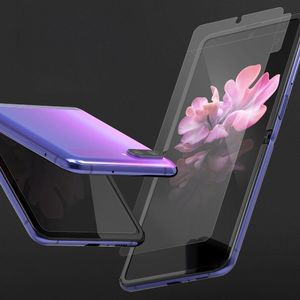 Ringke Ringke Invisible Defender 2x folia ochronna na cały ekran i boki telefonu TPU Samsung Galaxy Z Flip - case friendly (IDSG0009) 9