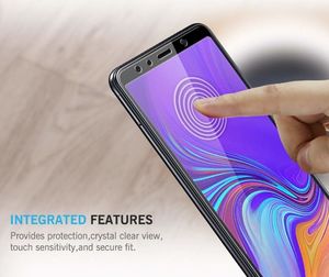 Szkło hartowane 5D SAMSUNG A7 2018 czarne FULL GLUE 3