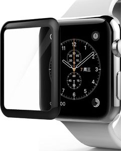 Szkło hartowane 5D APPLE WATCH 40mm na smartwatch Full Glue czarne 1