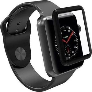 Szkło hartowane 5d Apple Watch czarne 42mm 2