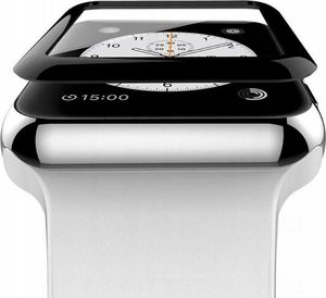 Szkło hartowane 5d Apple Watch czarne 42mm 3