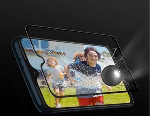 Szkło hartowane 5D MOTOROLA MOTO G7 czarne 4