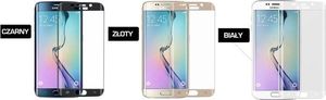 Szkło hartowane Gięte Samsung S6 EDGE białe 2