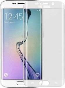 Szkło hartowane Gięte Samsung S6 EDGE białe 5