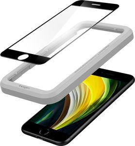 Spigen SZKŁO HARTOWANE SPIGEN ALM GLASS FC IPHONE 7/8/SE 2020 BLACK 3